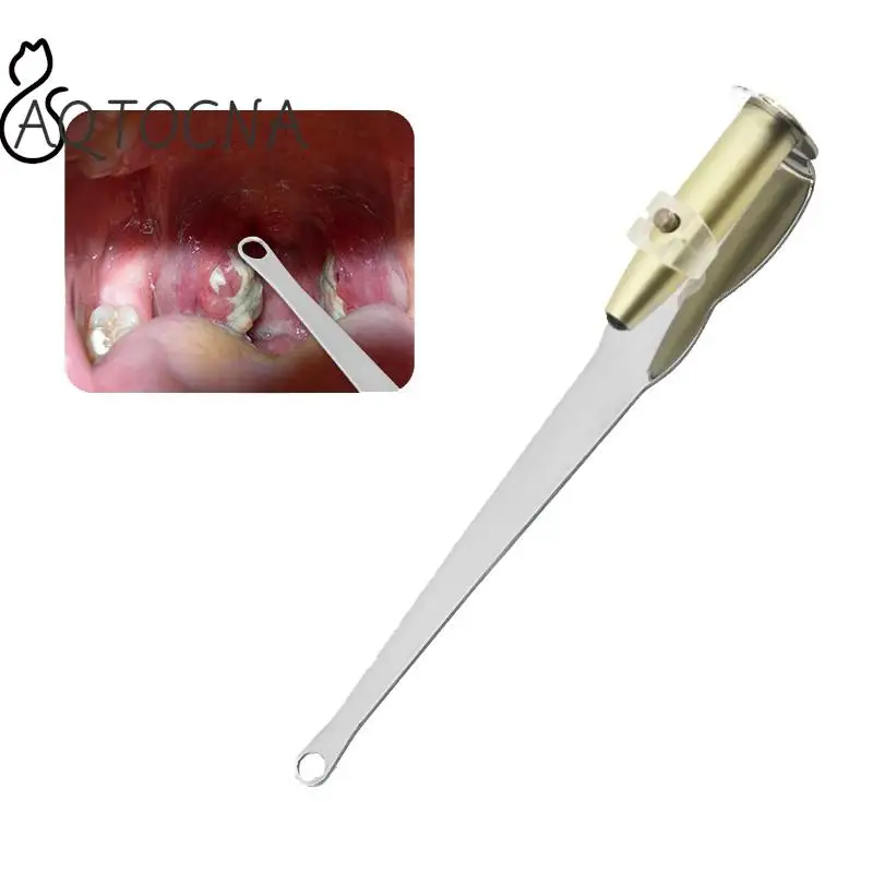 

Tonsil Stone Remover Tool Ear WaxLED Light Stainless Steel Remover Mouth Cleaning Care Tools Tonsil Stone Remover