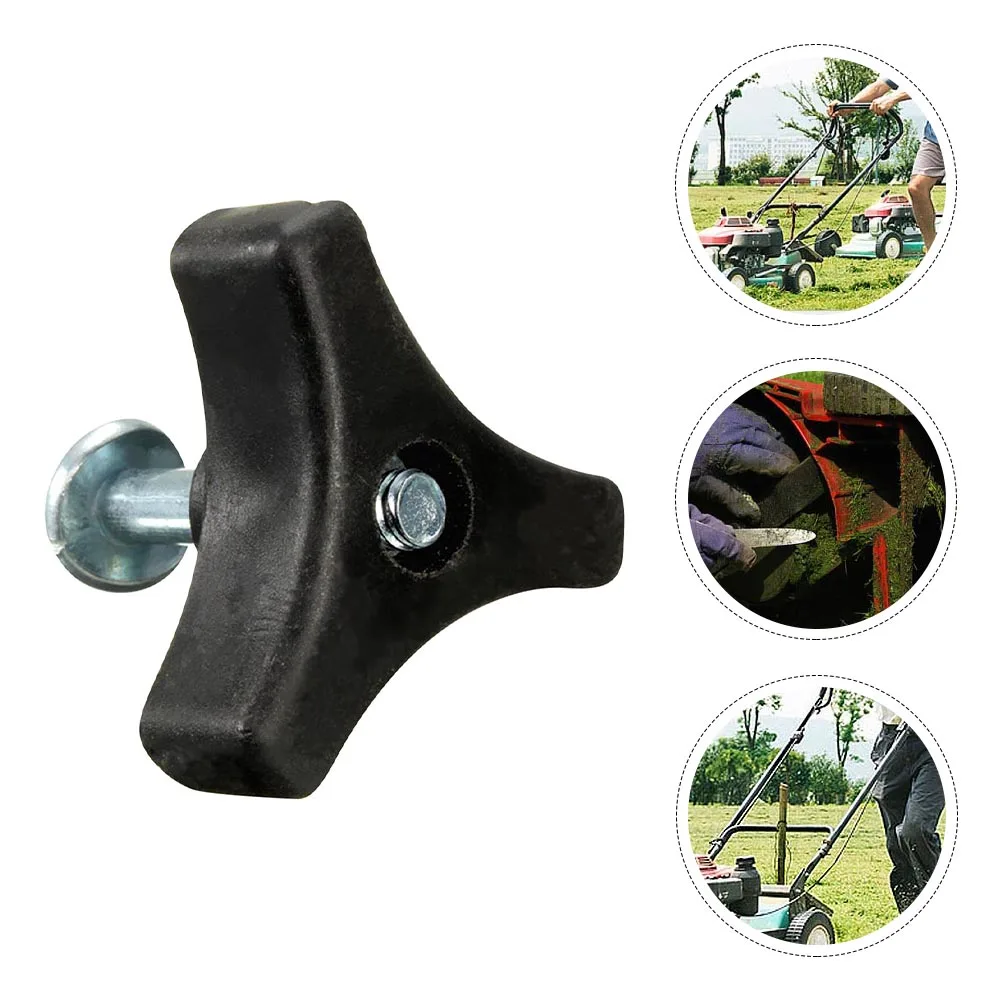 

Lawn Mower H Replaceable Weeder Parts Iron Triangle Structure Durable Stable Reliable Easy Install Practical