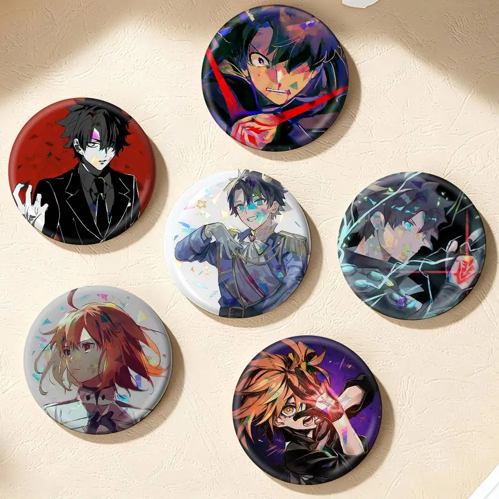 

Ritsuka Fujimaru FGO Gudako 75mm 44mm 25mm Brooch Backpack Hat Pins Accessories Toys Badge