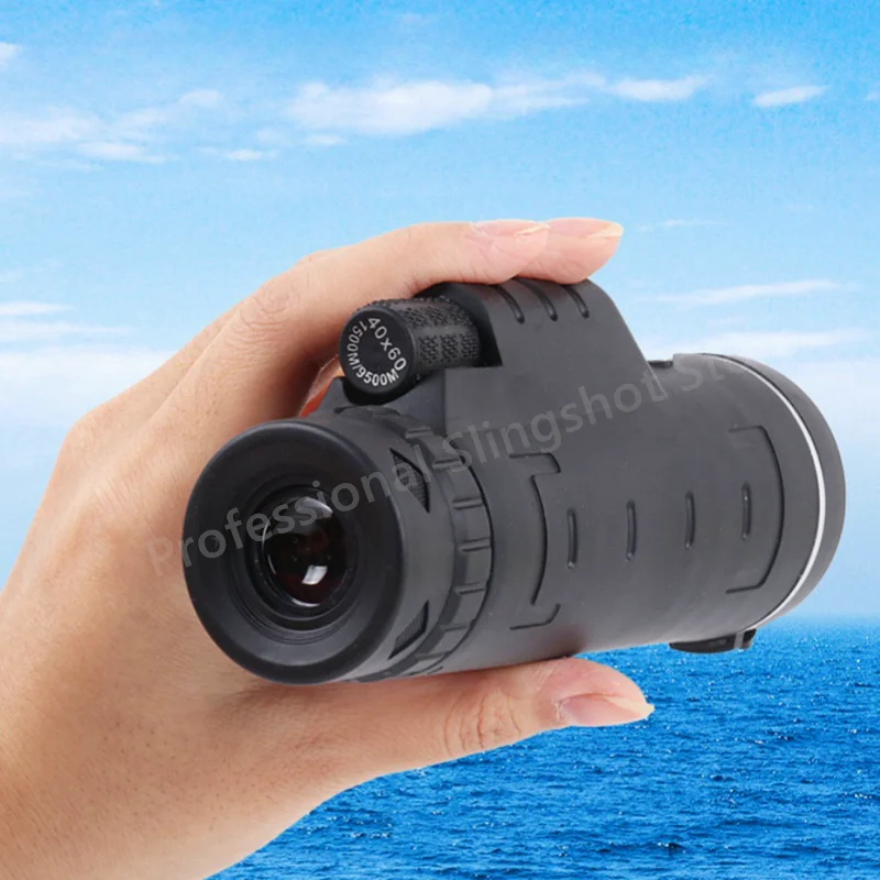 40X60 Military Zoom High-definition Powerful Binoculars Remote Portable Professional Telescopes Monocular Hunting Camping