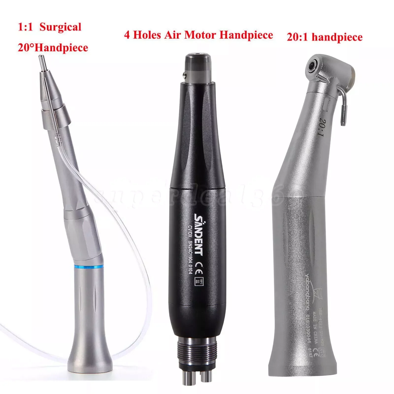 

Dental Hygiene Prophy Handpiece /20:1 Implant /1:1 20° Straight Contra Angle Handpiece Fit Nsk