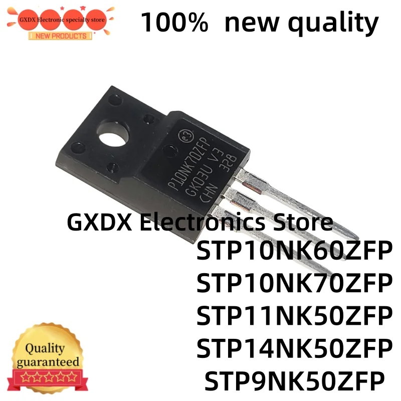 10-20PCS  STP10NK60ZFP TO-220F P10NK60ZFP STP10NK70ZFP P10NK70ZFP STP11NK50ZFP P11NK50ZFP STP14NK50ZFP P14NK50ZFP STP9NK50ZFP