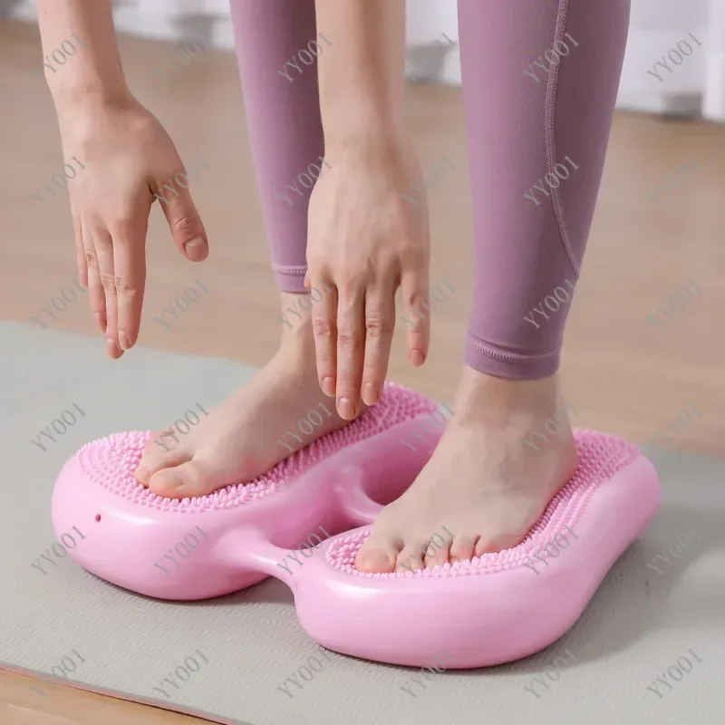 Inflatable Acupoint Foot Massage Pad Non Slip Balance Fitness Mat