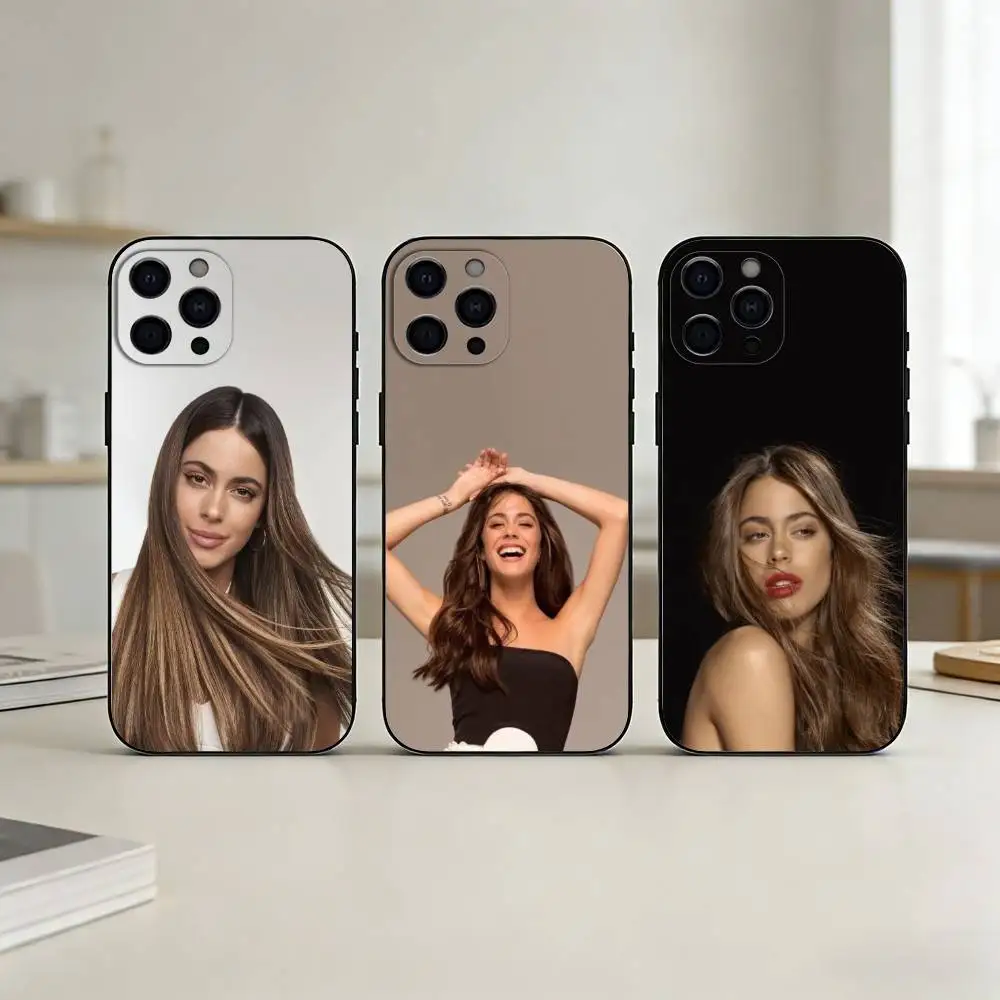 

Tini Stoessel Phone Case Silicone black Soft For IPhone 17,16,15,14,13,12,11,SE,Plus Pro Max