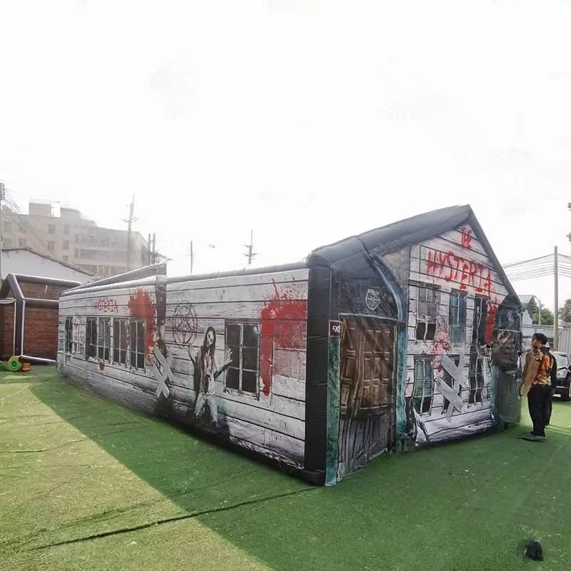 

New Product Large Outdoor Tent Halloween Inflatable Haunted House Halloween Theme Decoration