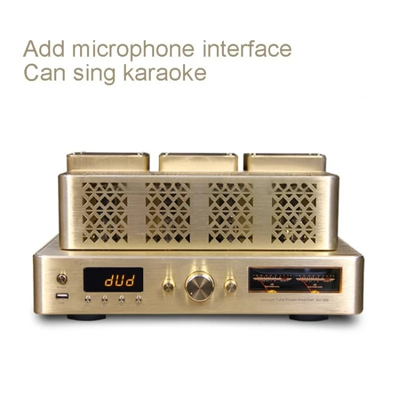 AV399 Fever Grade Gallbladder 5.0 Bluetooth Lossless HiFi Electronic Tube Amplifier Home Power Amplifier Audio