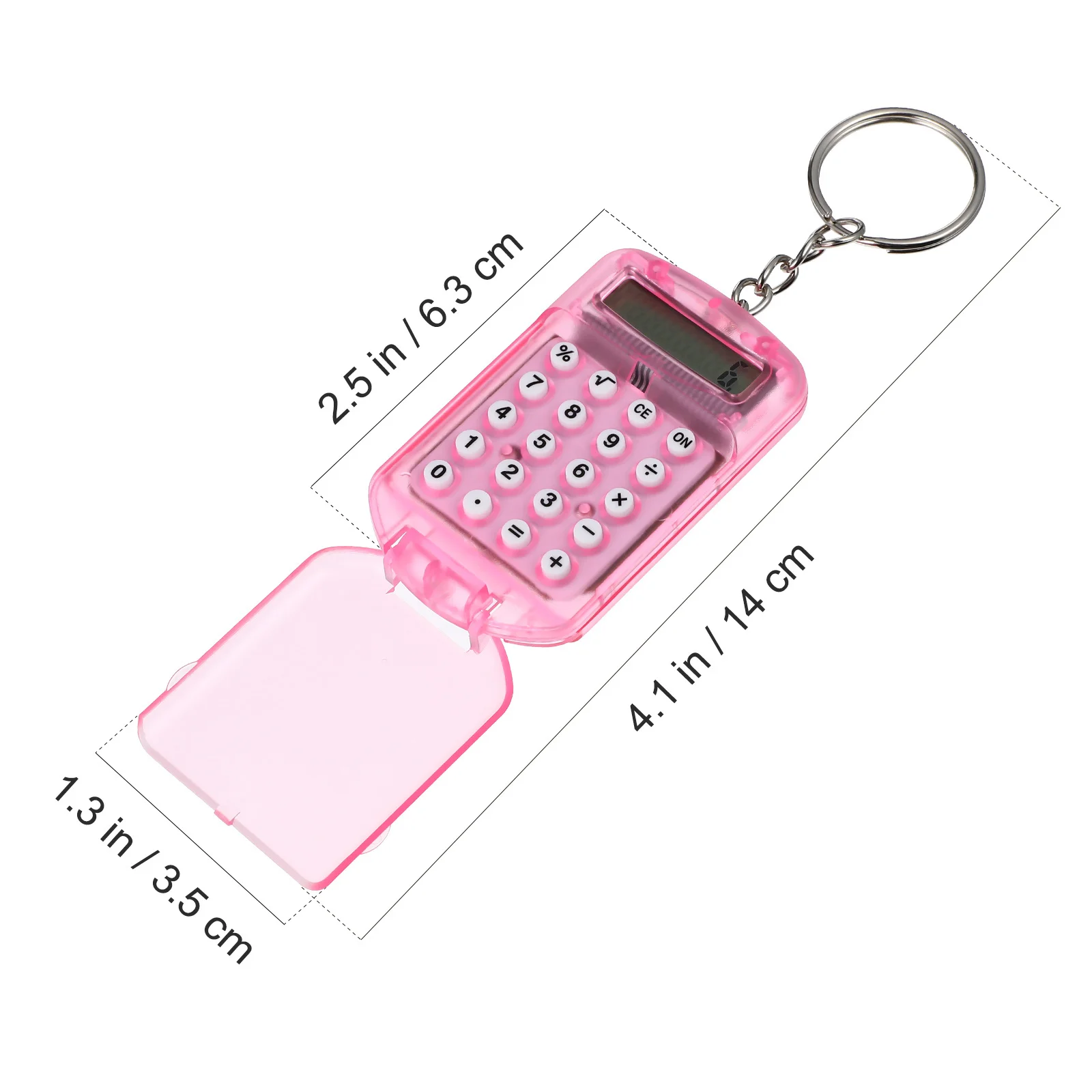 3 قطع آلة حاسبة صغيرة بحجم الجيب، آلة حاسبة خفيفة الوزن للتسوق والسفر، أداة إلكترونية للاستخدام اليومي #4