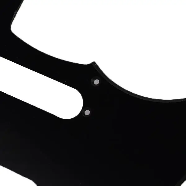 Black Guitar Scratchplate Pickguard 11 Hole for ocaster Stringed Instruments