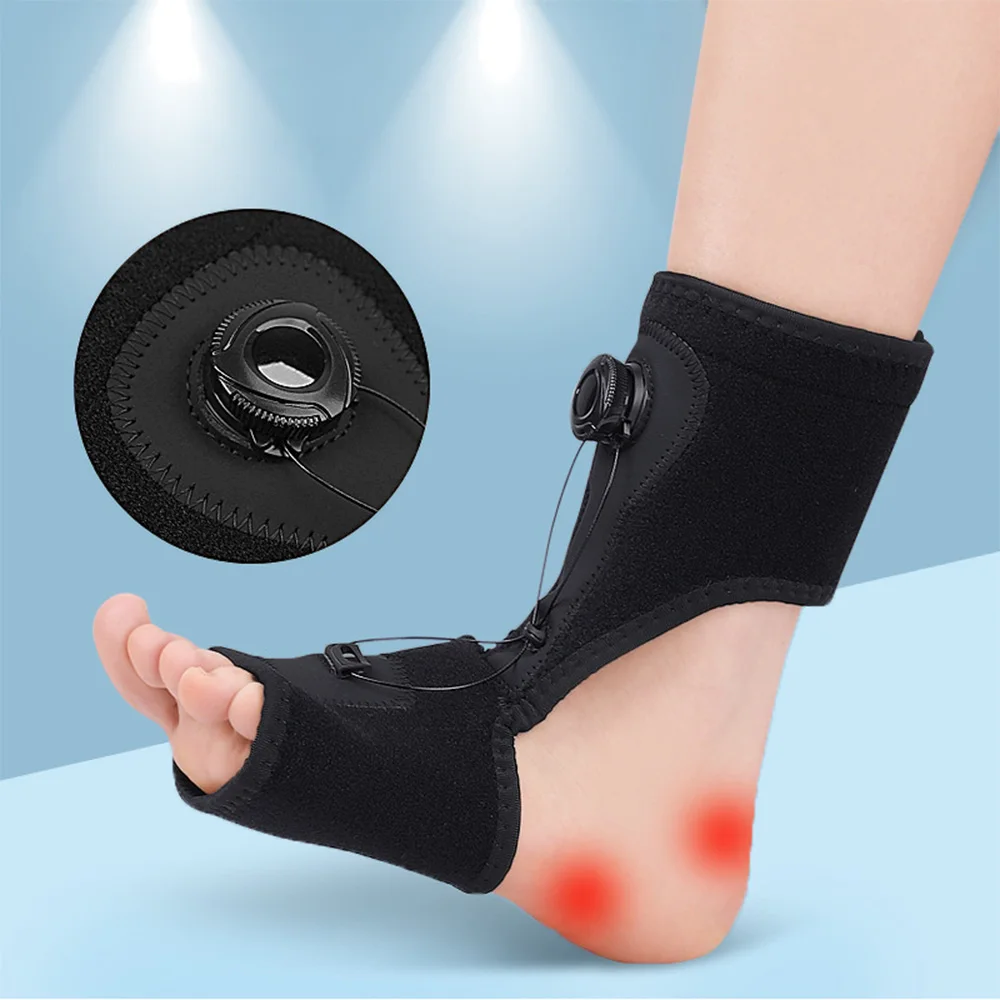 Adjustable Plantar Fasciitis Night Splint Foot Drop Orthosis Stabilizer Brace Support Bunion Corrector Rehabilitation Fixed Foot