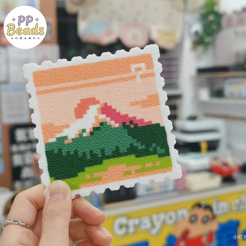2.6mm Hama Beads Fuse Perler Beads Puzzle Set With Bead Pen Shovel Tool Creative DIY Puzzle Crafts Easy For Beginners