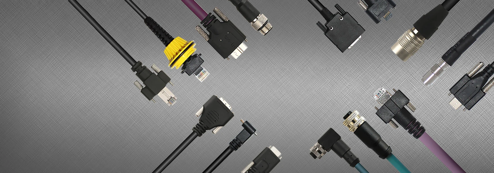 MV-ACP-H6p(left)-open-ST Bending Standard 6-pin Hirose Power and I/O  cable For industrial s