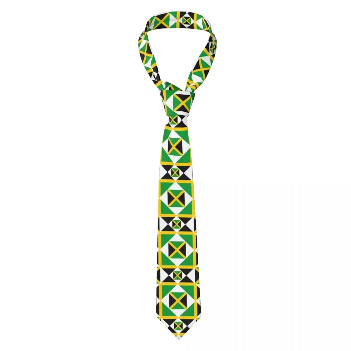 Jamaica Flag Tie For Men Women Necktie Tie Clothing Accessories