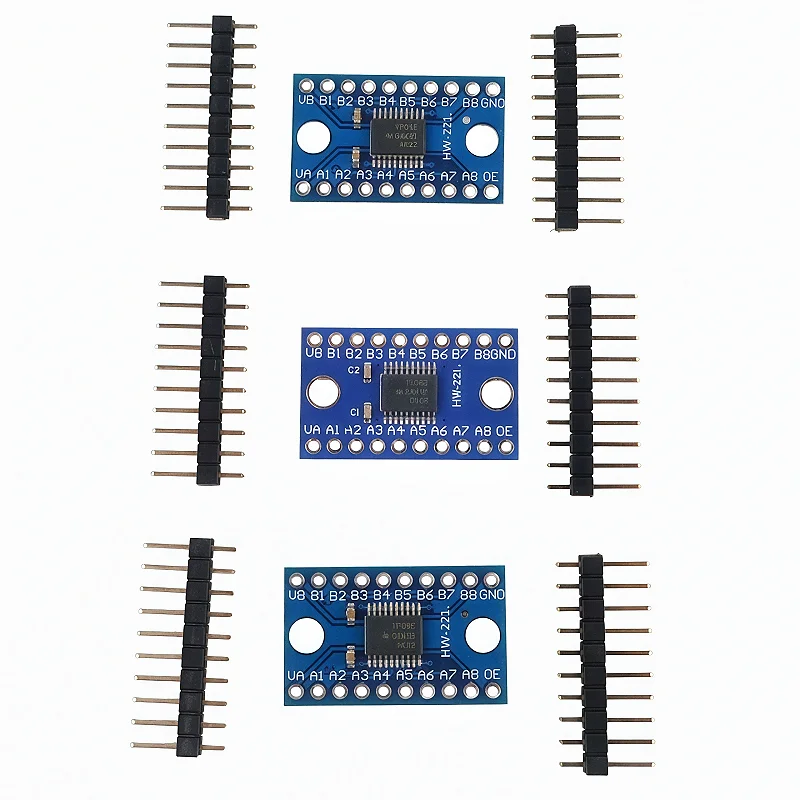 1-10pcs 3.3V 5V TXS0108E 8 Channel Logic Level Converter TTL Bi-directional Mutual Convert