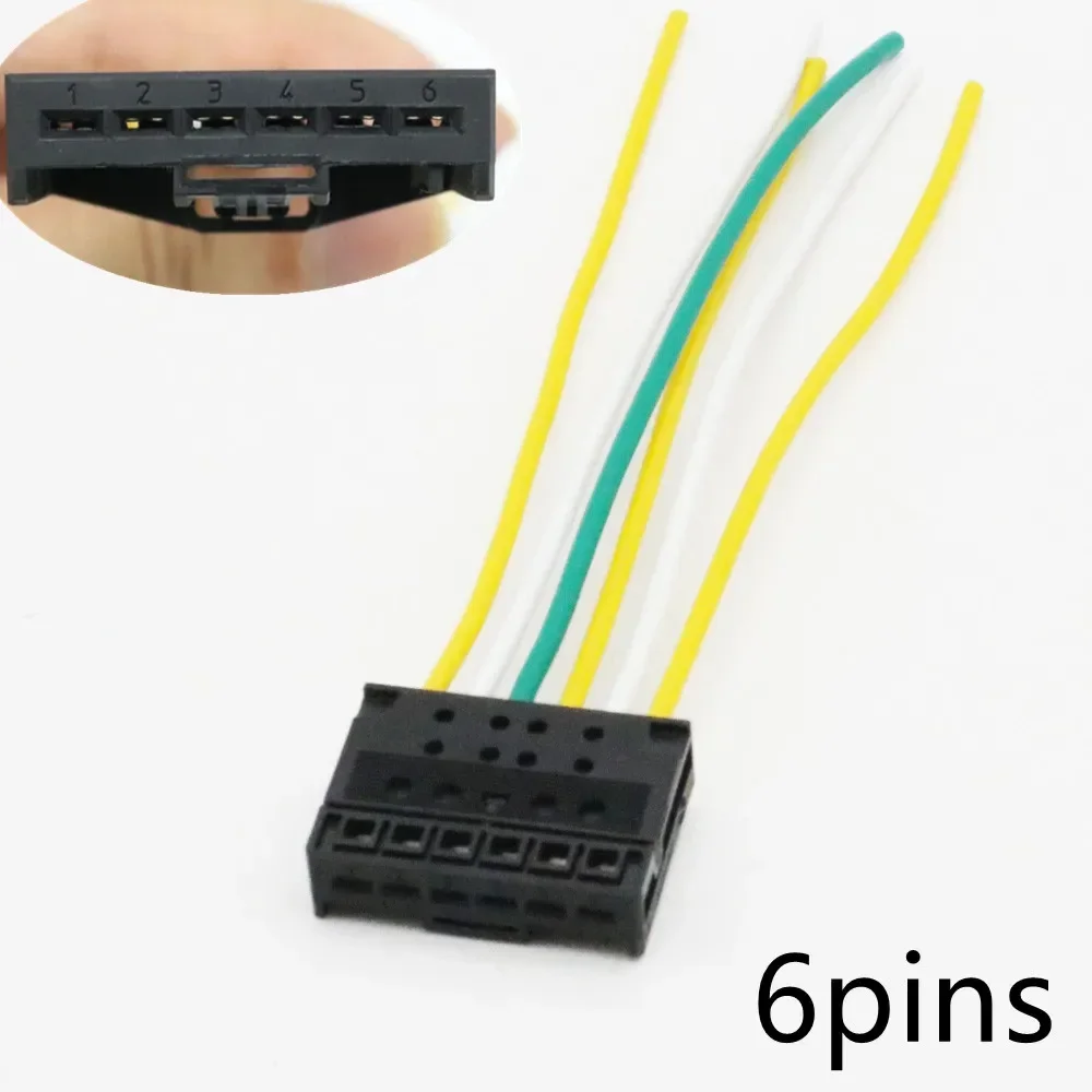 6 Pin Taillight Socket Harness Wire Pigtail Connector Plug For BMW 1 3 5 6 7 Series X1 X3 X5 Z3 Z4 Z8 MINI R50 R52 R53 R57 R58