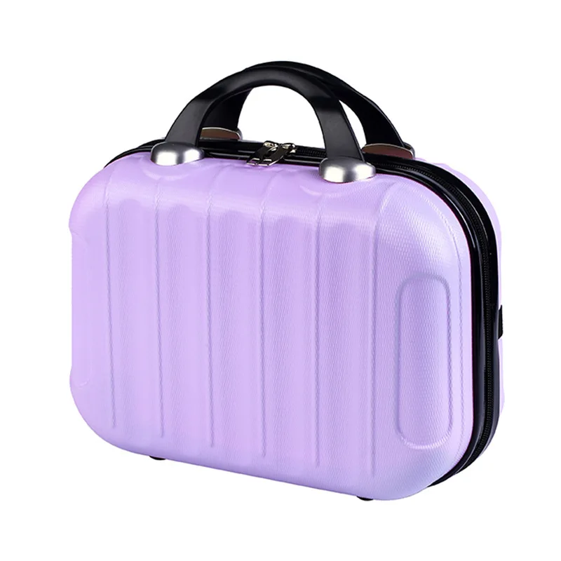 14 Inch Korean Makeup Case Handheld Suitcase Small Luggage Box Travel Bag Handheld Suitcase 32X24X23CM