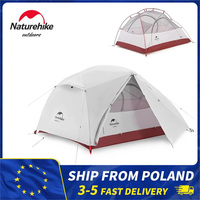 Naturehike Camping Tent Star River 2 Person Dome Tent Double Layer Ultralight Backpacking Tent Waterproof Outdoor Travel Tent