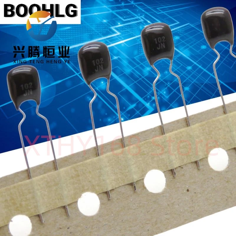 10 PCS AHSV 100 V 102 1000PF Japão NISSEI/NIS Nissei Capacitores de filme de áudio de laca preta