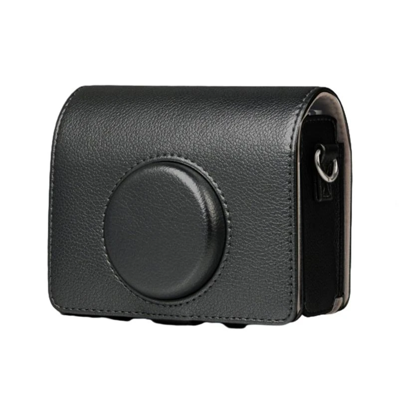 F62C Portable antiscratch PU Leather Bag for Mini Case Stylish PU Leather Bag