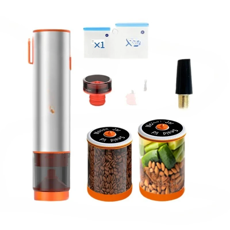 Multifunctional handheld sealing machine Metal vacuum sealing machine Mason jar vacuum sealing fresh-keeping machine