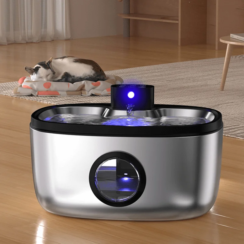 

High Quality Smart Pet Water Dispenser Battery Sensor Pet Drinking Cat Water Dispenser with Filter