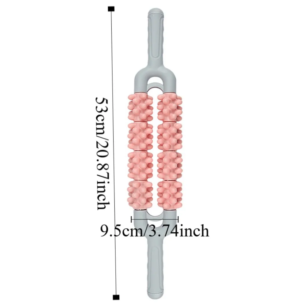 Фитнес-роликовая массажная палочка, многофункциональная антицеллюлитная массажная палочка для йоги, прочная палочка для расслабления мышц, фасции