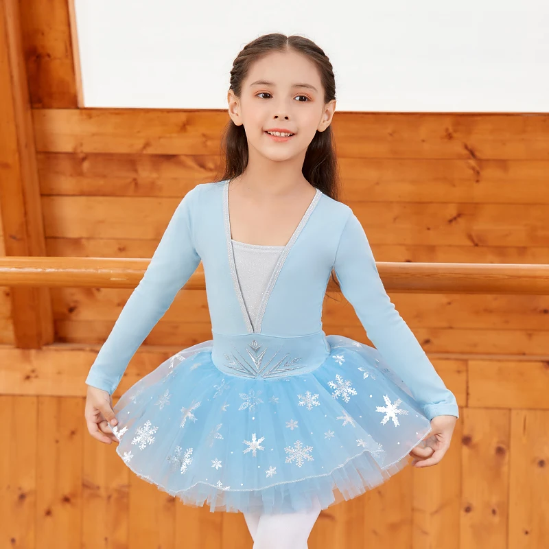 Velvet New Girls Ballet Dress Tutu Children Girls Dance Clothing Kids Ballet Dress Costumes Girls Dancer Leotards Dancewear