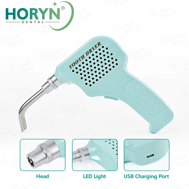 Horyn Dental Tooth Dryer Air Spray Gun Dental Air Dryer Handpiece Oral Treatment Tool for Dentist Clinic Equipment