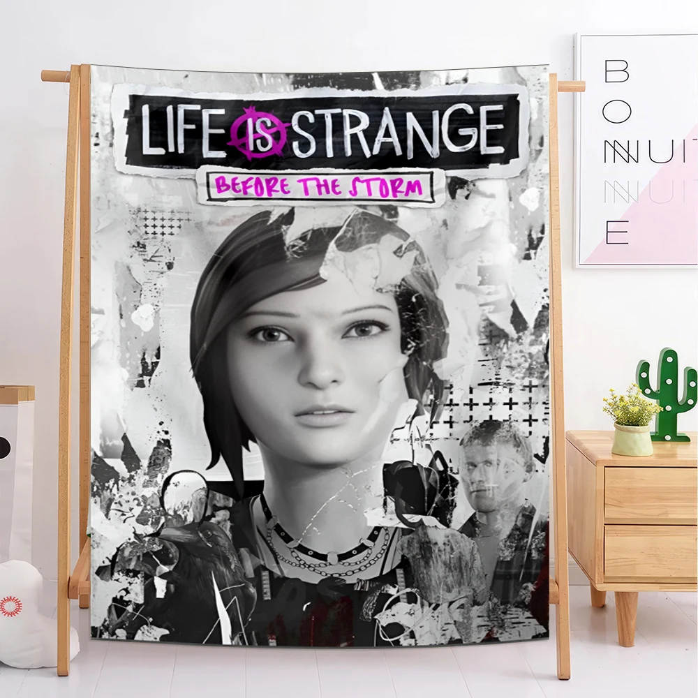 130x150cm Life Is Strange 2 Before The Storms Blanket  Anime Blanket Hanging Tarot Hippie Wall Rugs Dorm Wall Hanging Sheets