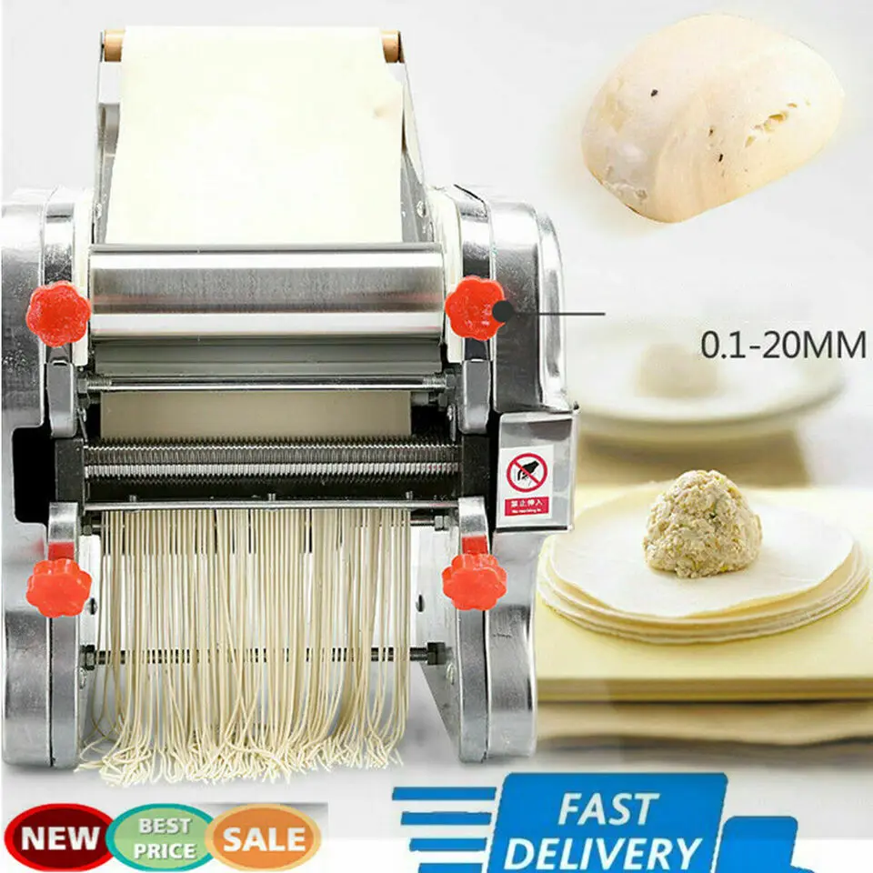 

Fast delivery Electric Pasta Noodle Maker Machine Press Dumpling Skin Maker Home