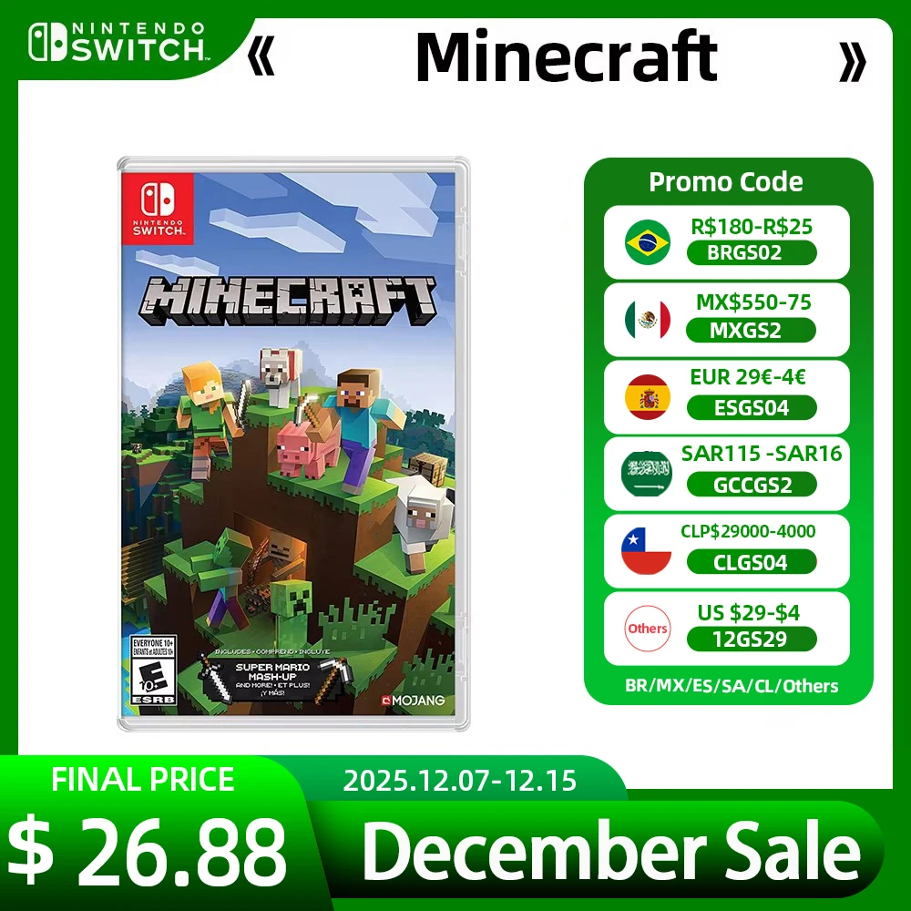 Minecraft for Nintendo Switch OLED: A Comprehensive Review and Guide