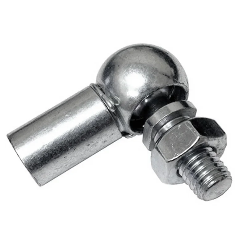 HOT CS8, Rod End Ball Bearing With Stud, M5X0.8Mm Carbon Steel Right Hand 4Pcs,Ball Joint Bearing~Jul.