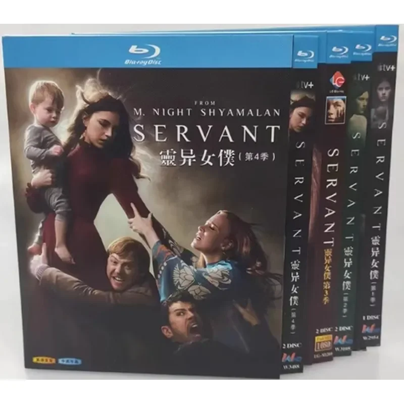 

BD Blu-ray SERVANT Maid Seasons 1-4 Chinese and English Subtitles 7-Pack Light High Definition Box