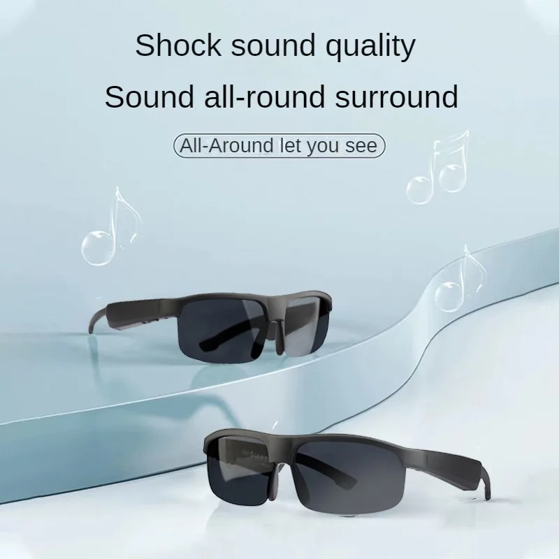 M6PRO Bluetooth Intelligent Glasses Black Technology Audio Call Long Range Earphones Sunglasses Suitable for Sports Driving Ect