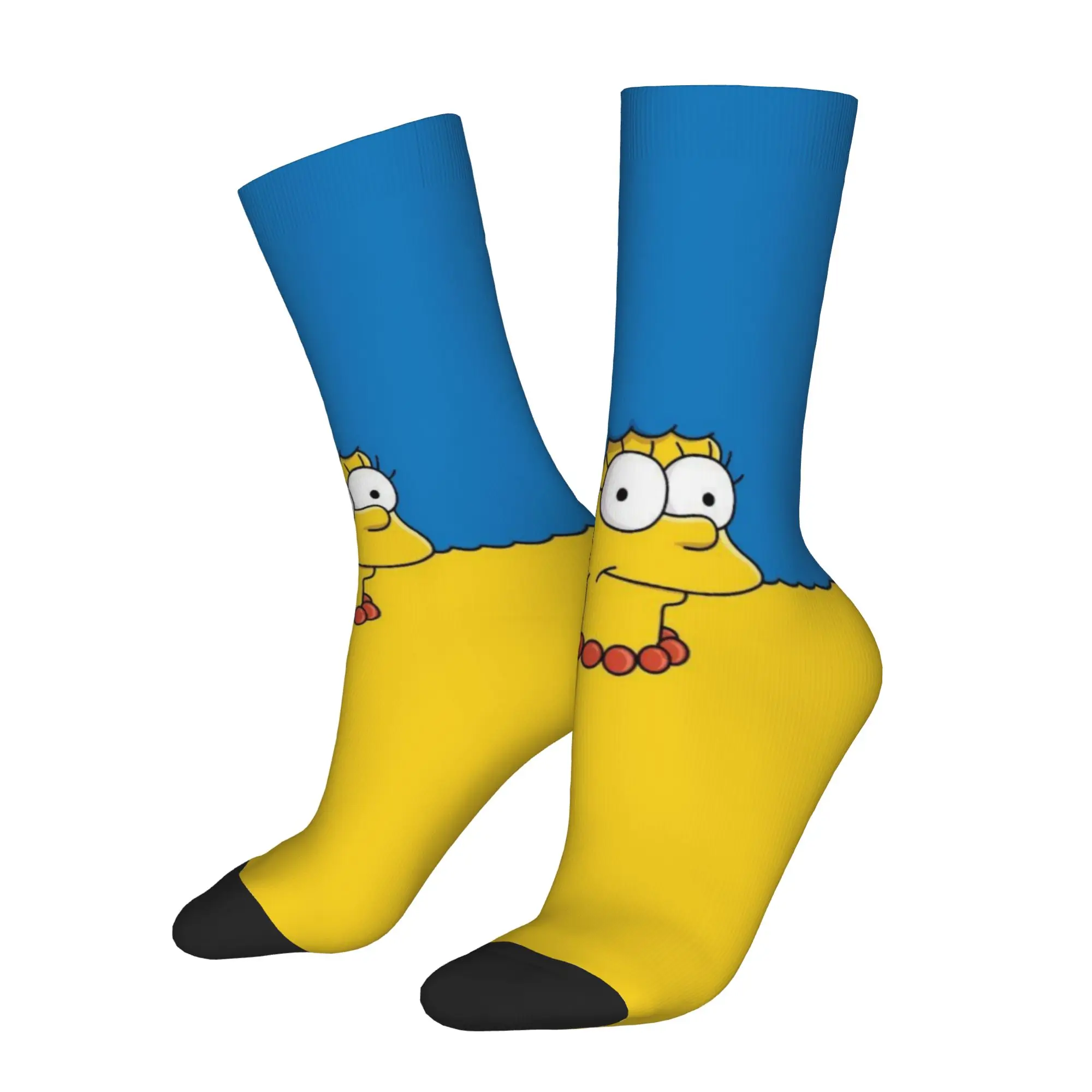 Simpsoneds Socks for Women Men Merchandise All Seasons  Super Soft Middle Tube Socks Sweat Absorbing