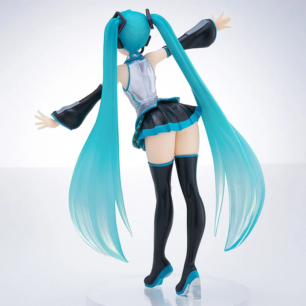 17cm  in Stock GOOD SMILE COMPANY POP UP PARADE  Piapro Hatsune Miku Translucent Color Ver Anime Figure Action Figure Model Toys