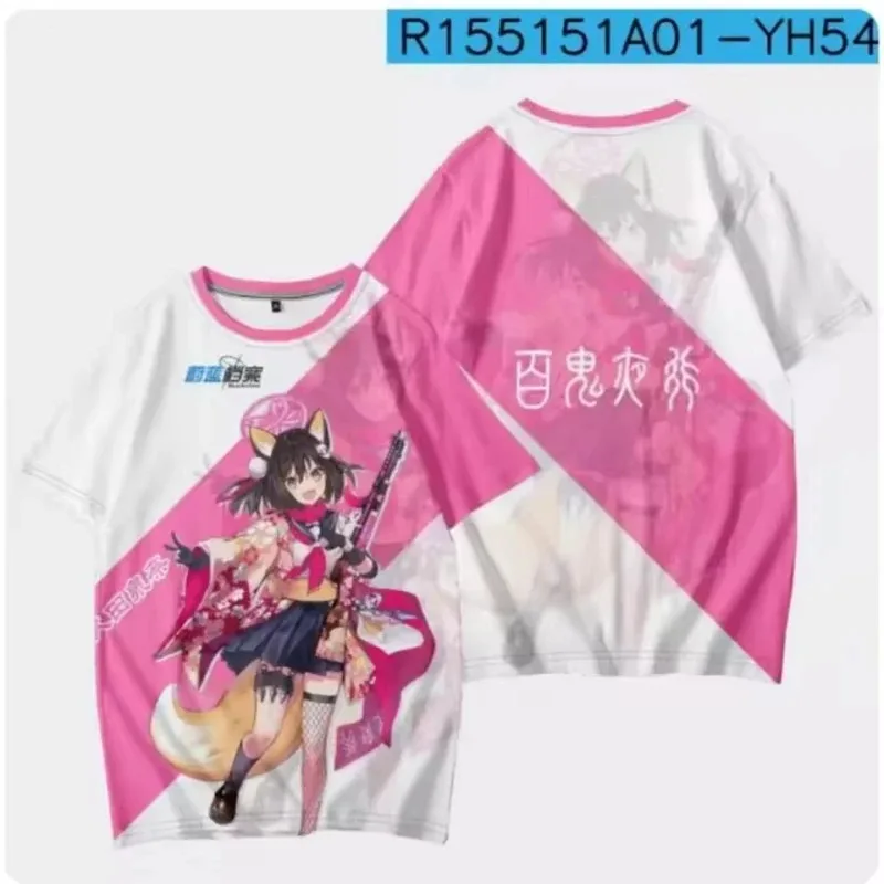 

Popular Game Blue Archive 3D Print T Shirt Women Men Summer Casual O-neck Tee Fashion Oversized Short Sleeve Unisex Streetwear