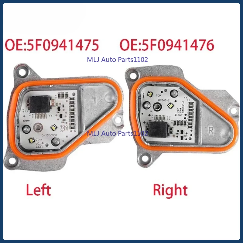 

5F0941475 5F0941476 Светодиодный модуль платы дневных ходовых огней для Seat Leon MK3 5F Cupra DRL 2013-2016