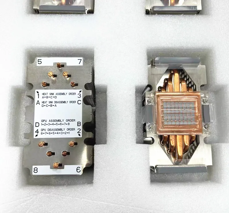 

NEW Original Radiator for TESLA V100 SXM2 GPU Graphics Operation Card Heatsink Cooler Heat Sink 11CM