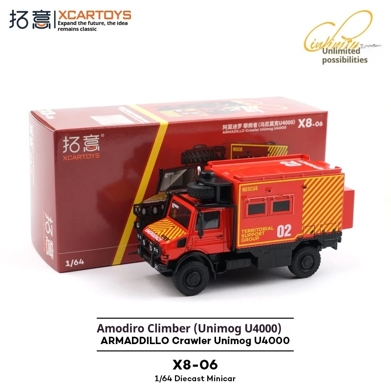 TaoYi 1/64 مقياس سبيكة سيارة الإنقاذ نموذج عرض قطعة RV لعبة السيارة غير راديو التحكم نموذج النقل تحصيل #1