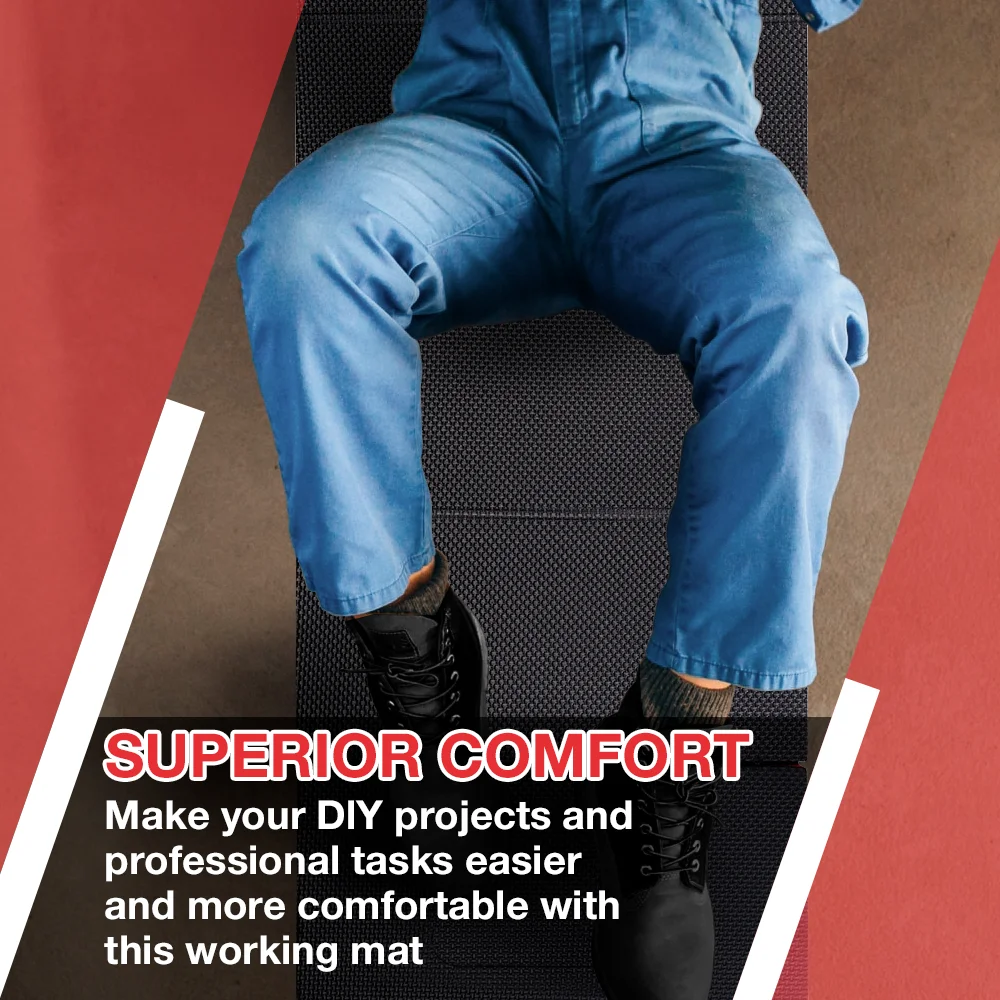 EVA Foldable Car Repair Mat Lightweight Waterproof  Thermal Portable Mechanics Work Pad for Auto Maintenance Camping Hiking