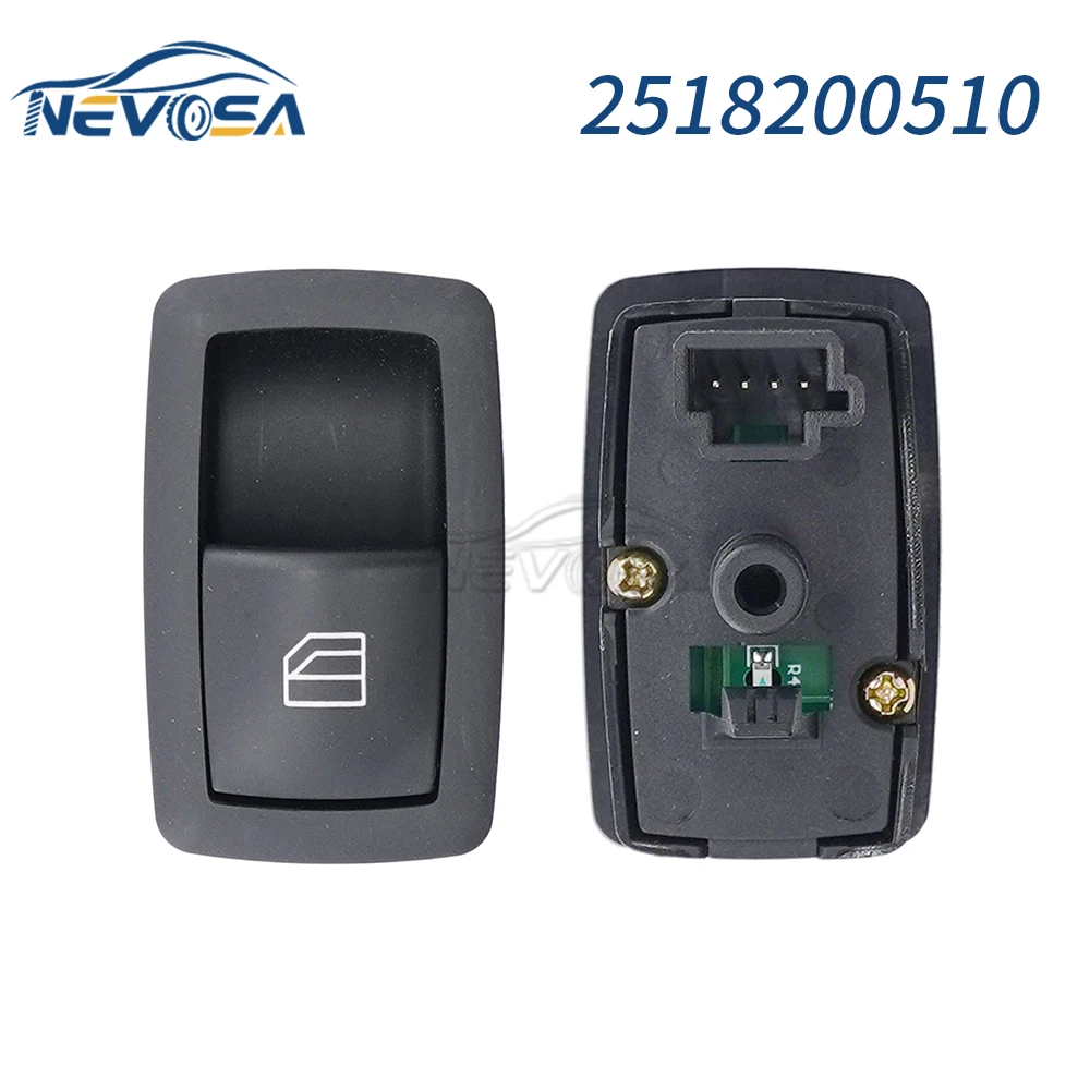 NEVOSA 1698206410 For Mercedes Benz A-Klasse W169 A150 A160 A170 B-Klasse W245 B150 B160 Car Power Window Switch Master Panel