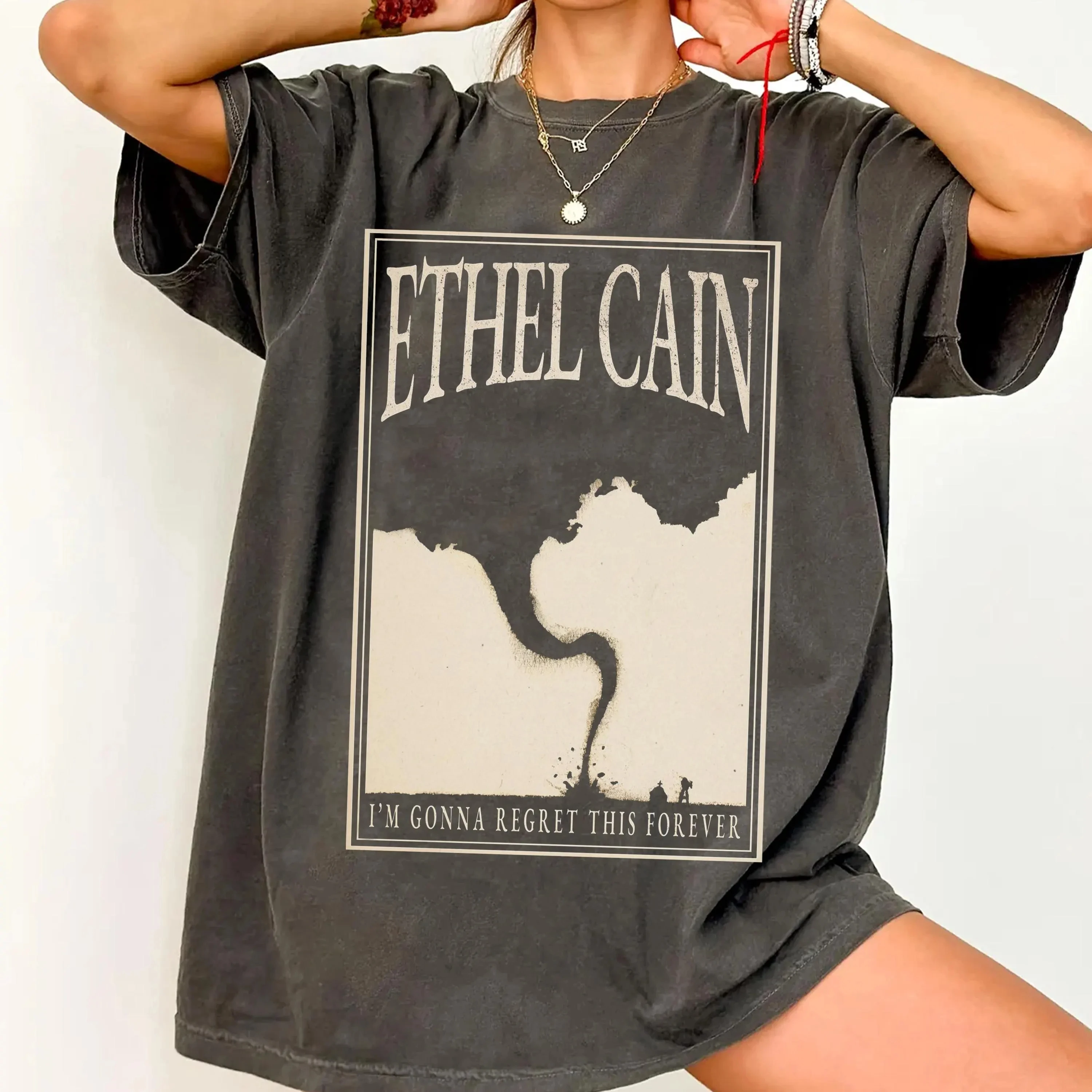 Ethel Cain Music Shirt I'm Gonna Regret Forever This Tee Ethel Cain Inspired Bootleg 90s Vintage Shirt Ethel Cain Fan Gift