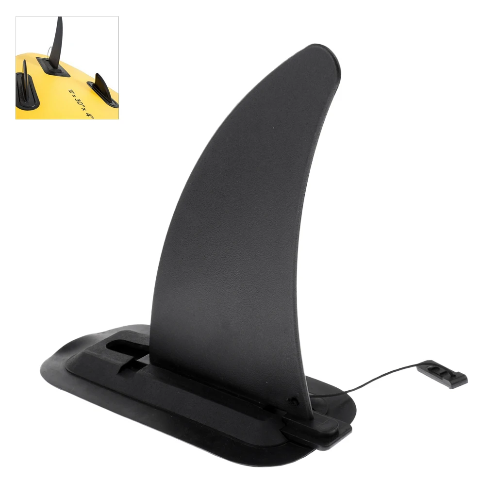 Lightweight/Universal Kayak Skeg Tracking Fin Split Fin Mounting Points