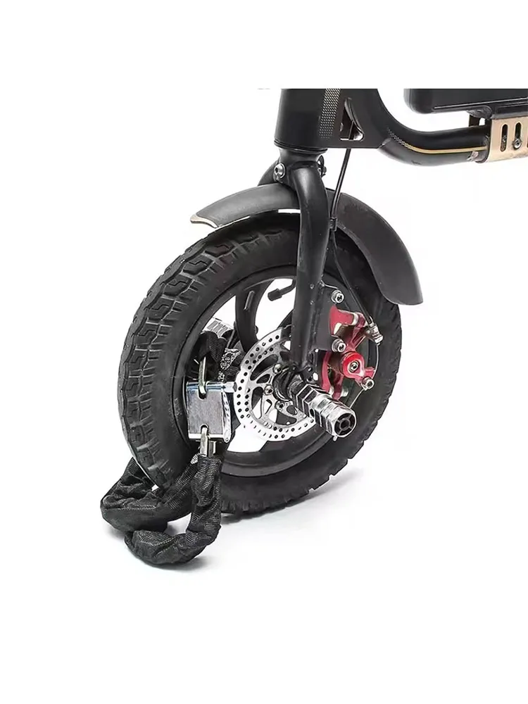 AliExpress NONE High Quality Hardened Steel Anti-theft Lock Protective Textile Outer Sleeve Motorcycle Scooter Bicycle Heavy Duty Chain Lock