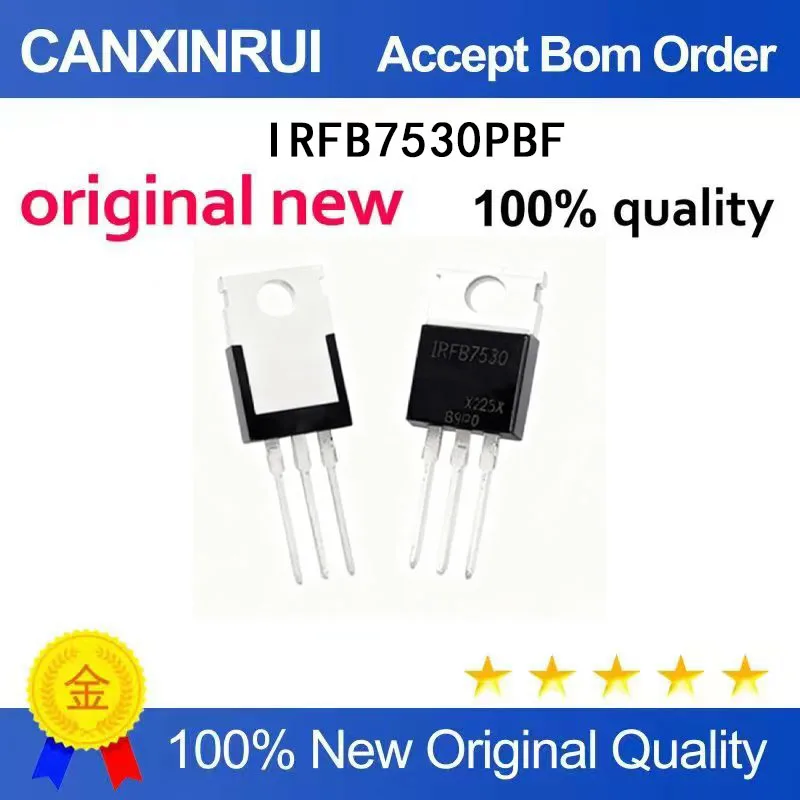 

(5-100 Pieces) Brand new original IRFB7530PBF TO220 spot chip IC
