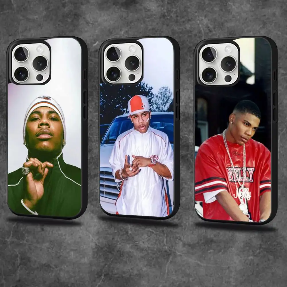 

Rapper N-Nelly Phone Case For iPhone 17,16,15,14,13,12,11,Pro,Max,Plus,Mini,SE4,E Magnetic Magsafe Wireless Charging