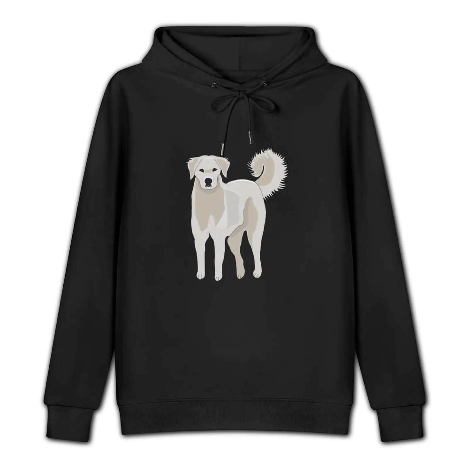 Akbash dog , cute puppy, great pyrenees, akbash dog australia, Pullover Hoodie men's clothes men wear graphic hoodie