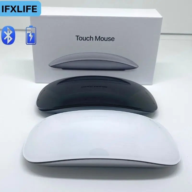 ifxlife mouse bluetooth sem fio design ergonomico multi touch bt adequado para apple mac book macbook air pro 01