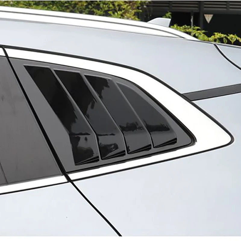 For BYD Song Plus Dmi 2023 EV Car Rear Triangular Blinds Modified Window Air Outlet Body Exterior Interior Accesorios 2022 2024