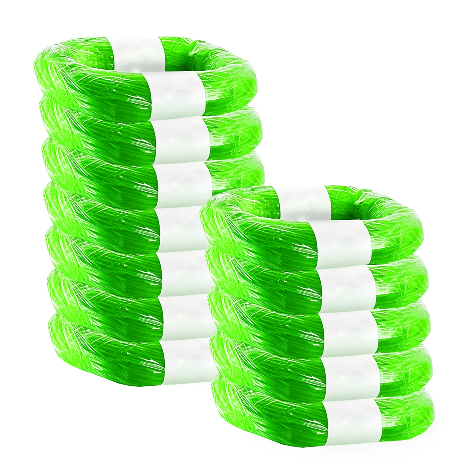 12 Packs Refill Bag Diaper Pail Refill Bags for Genie Angelcare Tommee Tippee Spross Littycat Foppapedretti Aprica (Green)